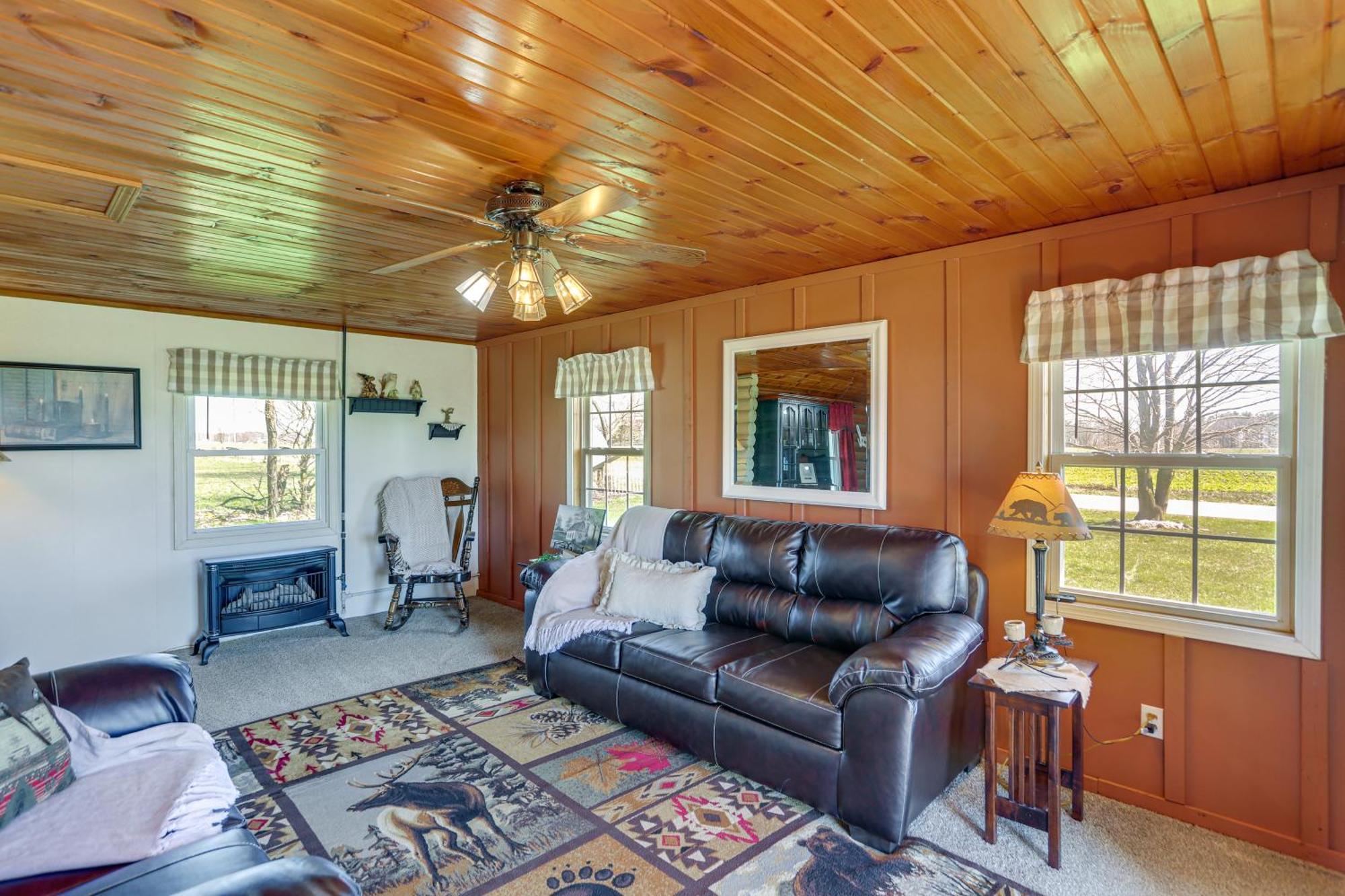Quiet Shiloh Retreat With Spacious Yard And Fireplace! 外观 照片
